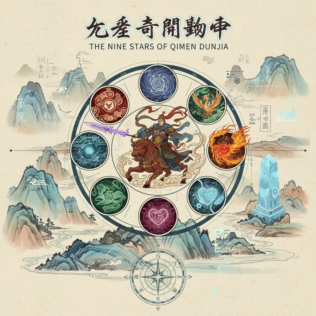 奇門遁甲 - 九星