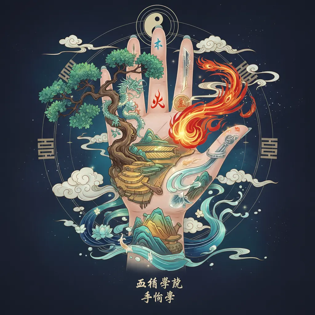 手相學 - 五行學說