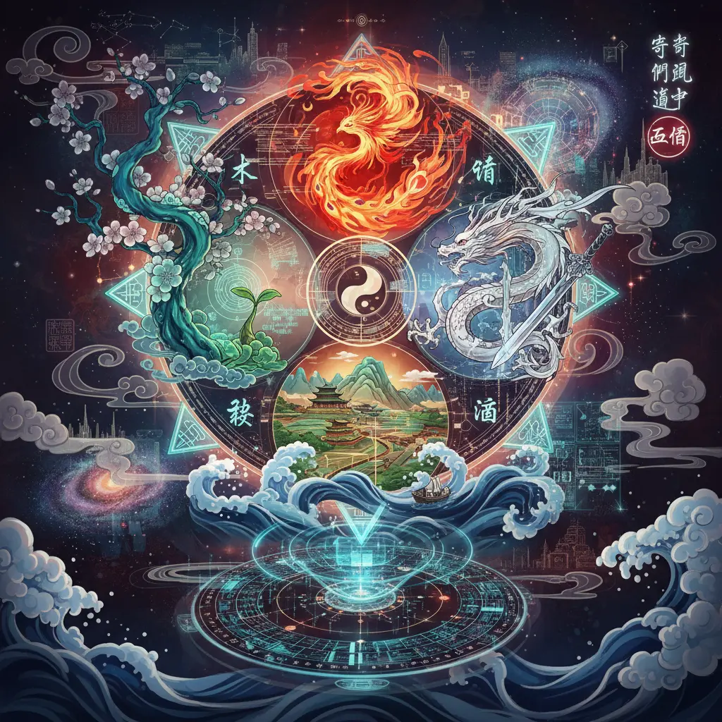 奇門遁甲 - 五行