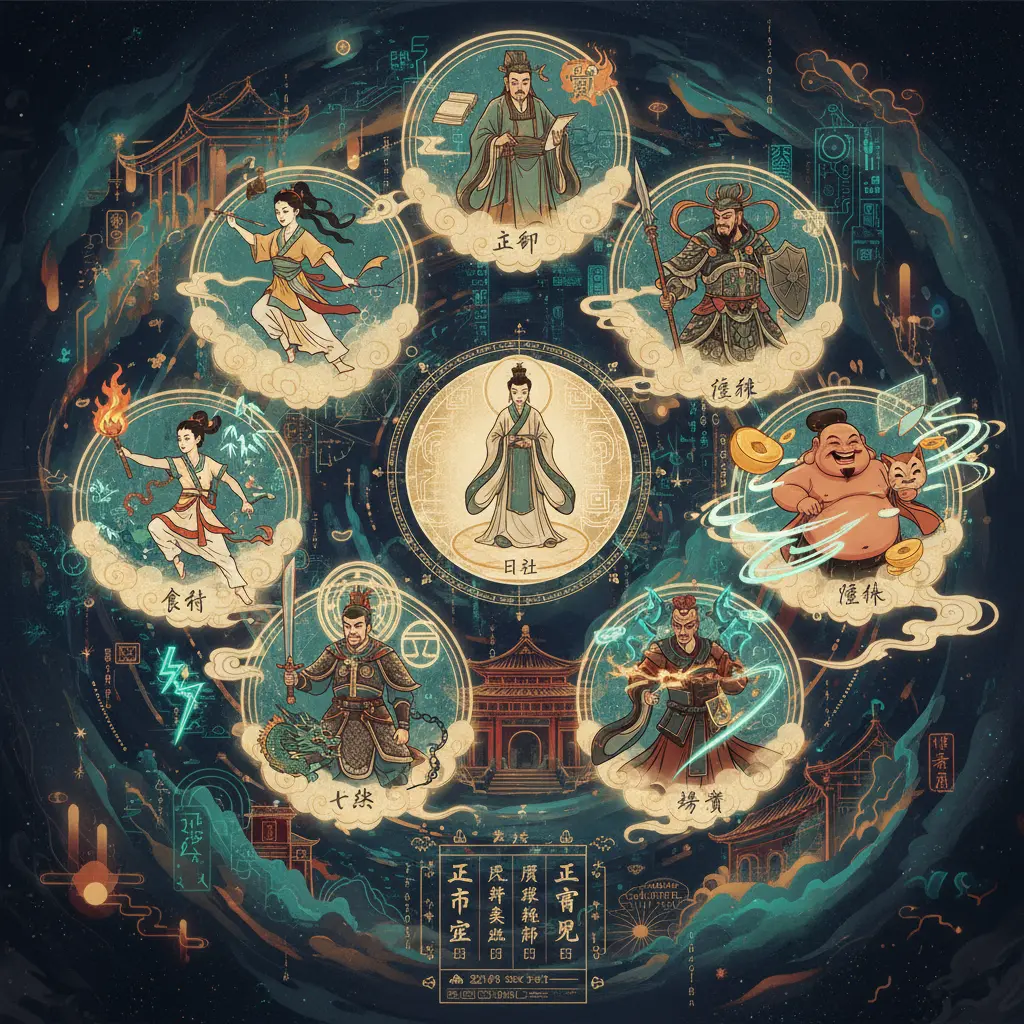 八字命理 - 六神