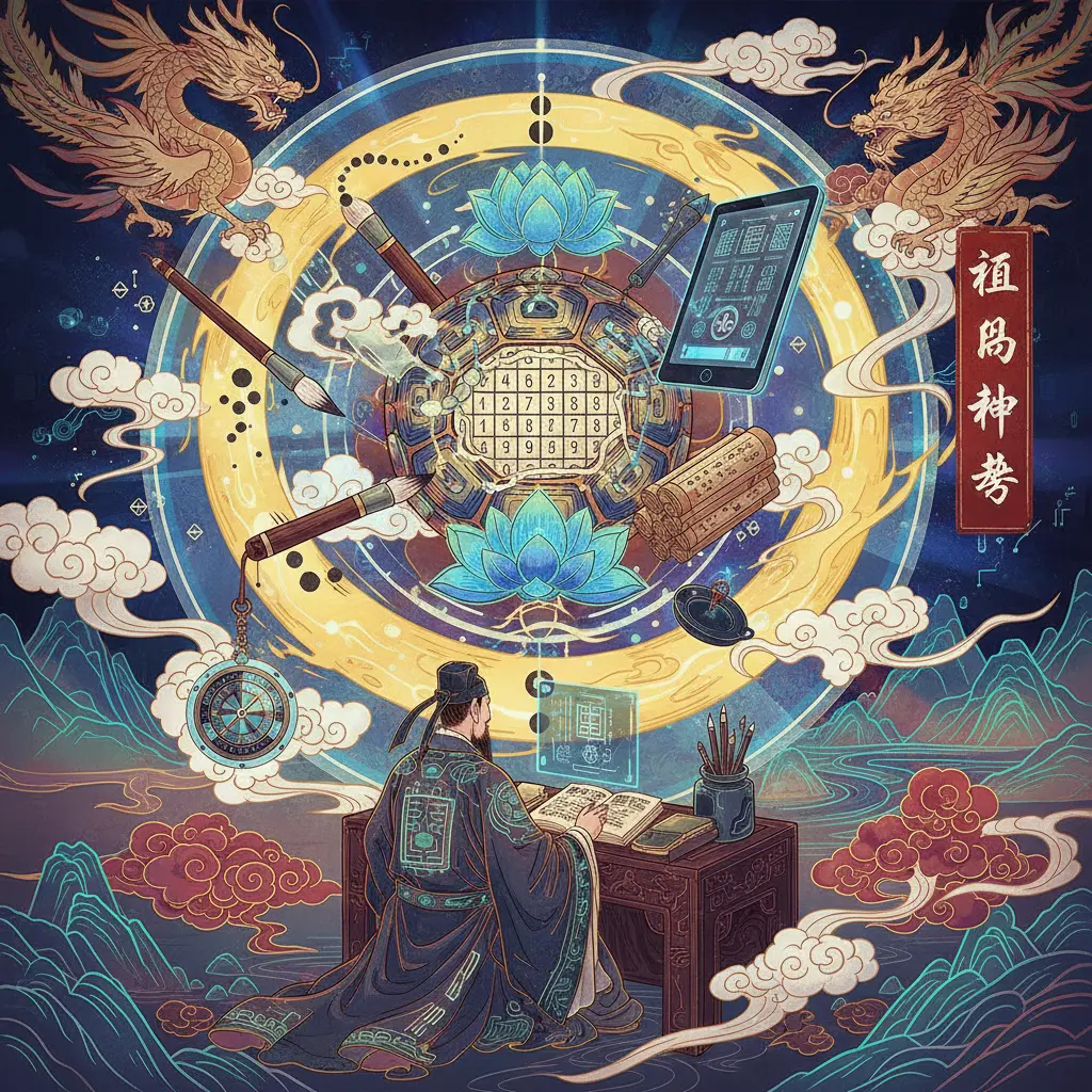 鐵板神數 - 河圖洛書