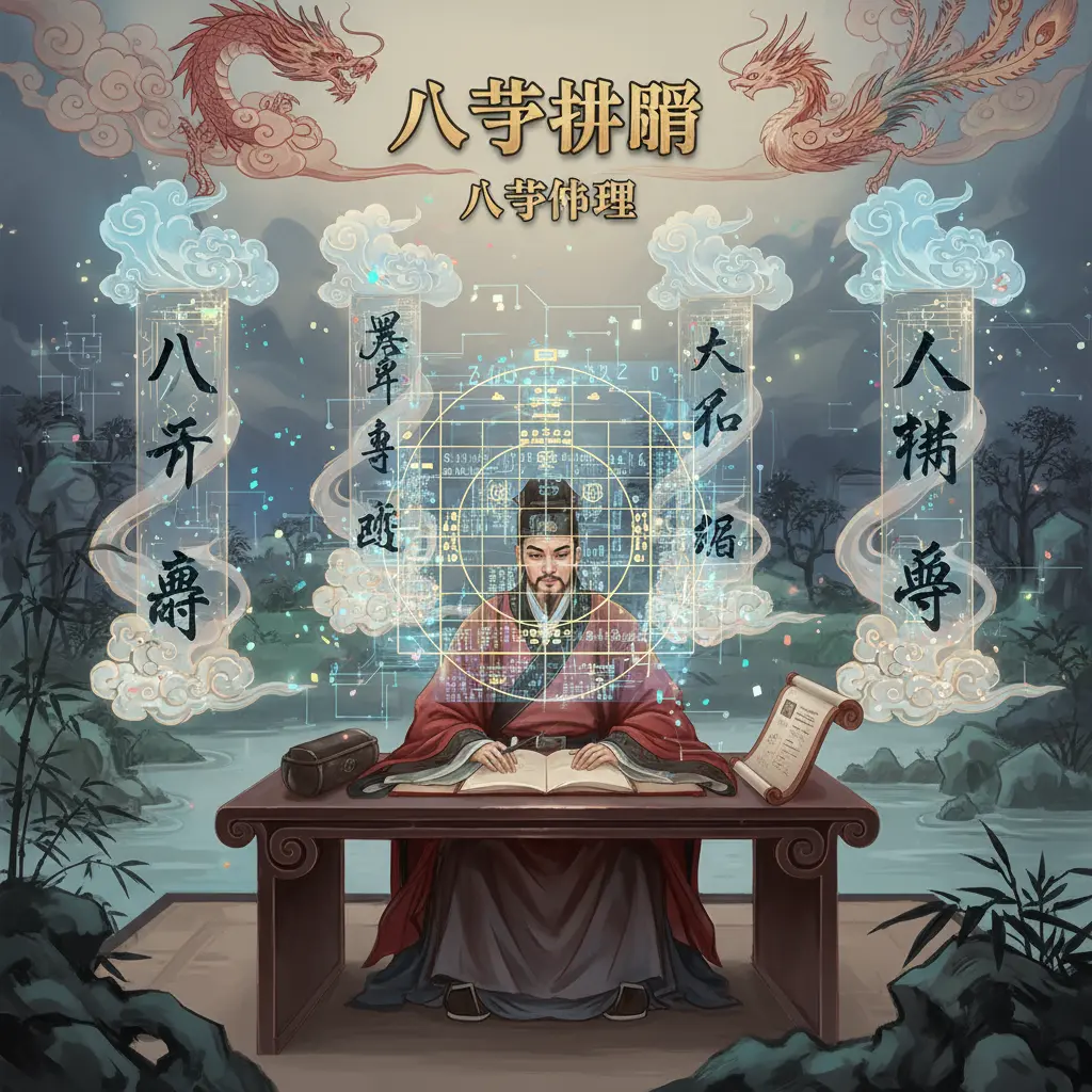 八字命理 - 八字排盤