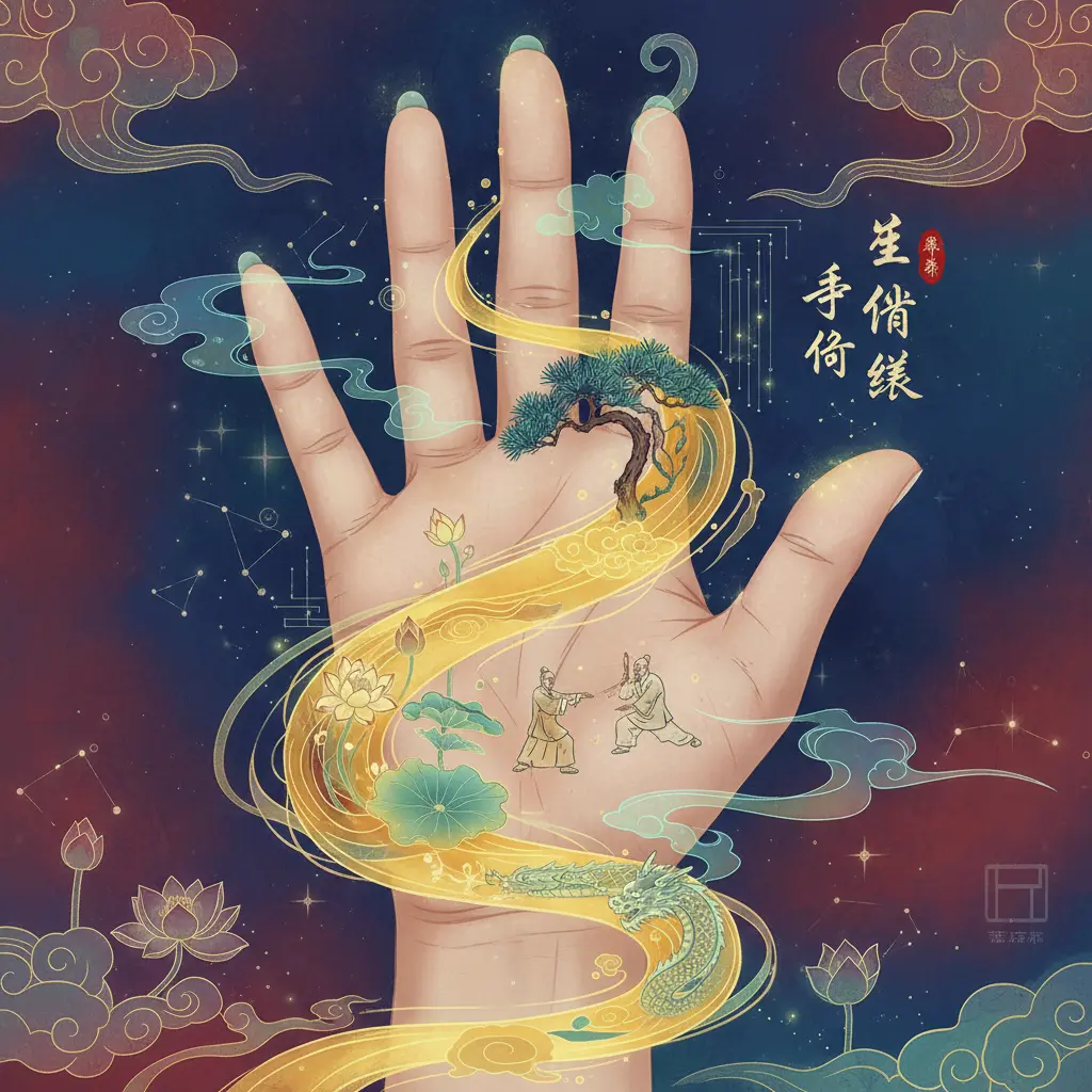 手相學 - 生命線