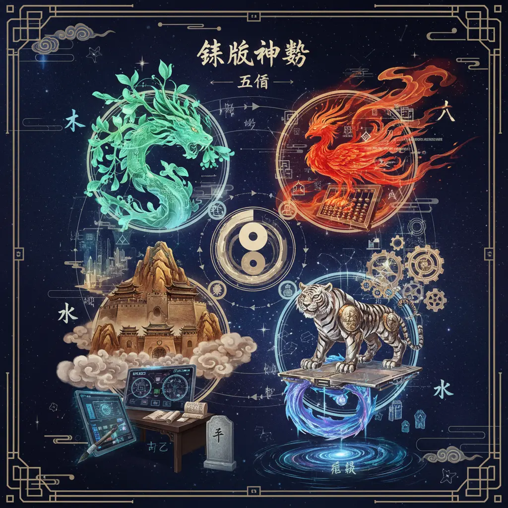 鐵版神數 - 五行