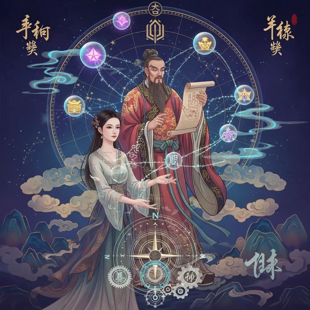 紫微鬥數 - 手相學