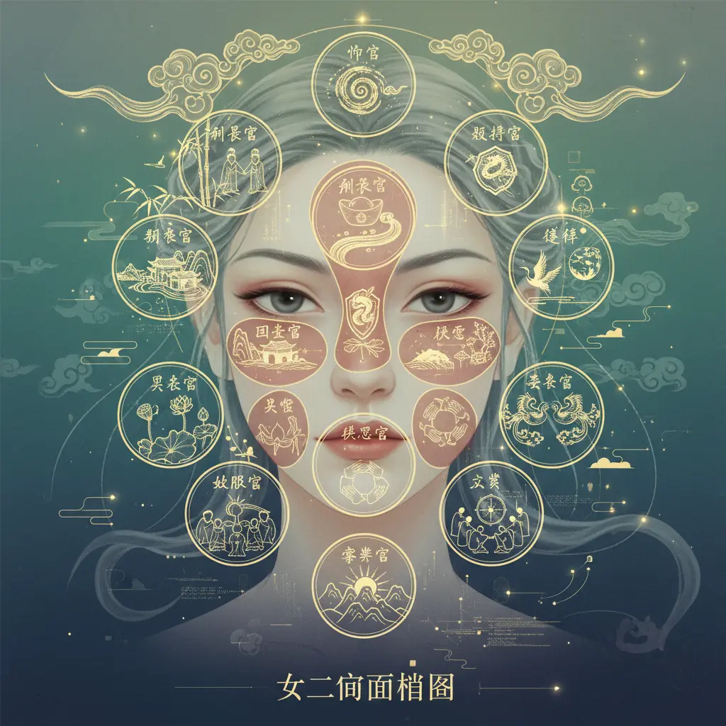 面相學 - 十二宮